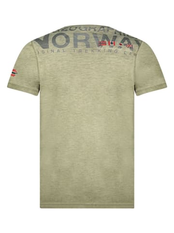 Koszulka "Jamo" w kolorze khaki