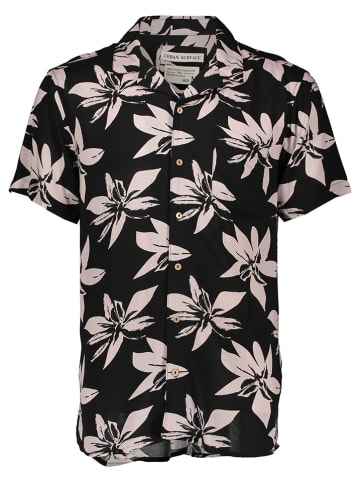 Blouse zwart/crème