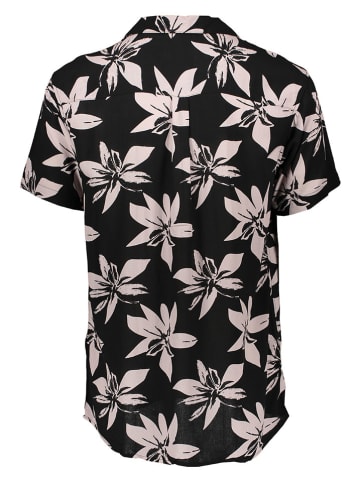 Blouse zwart/crème
