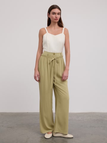 Marlenehose in Khaki