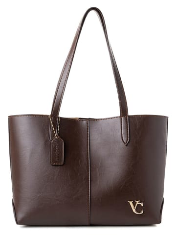 Schultertasche in Braun - (B)38 x (H)27 x (T)14 cm