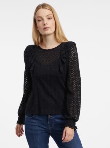 Blouse zwart