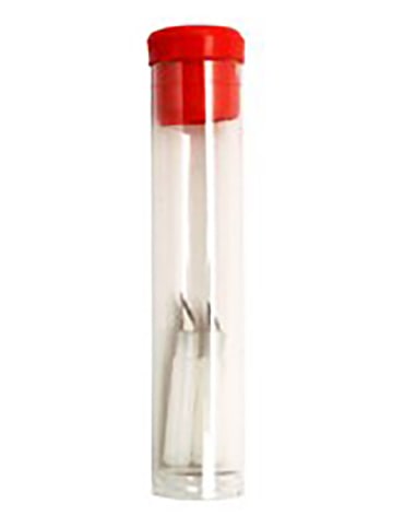 2-delige set: draaibare vervangingsmessen zilverkleurig - (L)5 cm