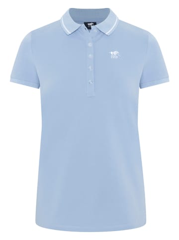 Poloshirt in Hellblau