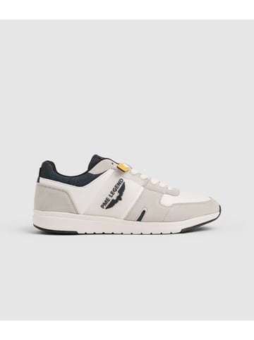Sneakersy "Sinister" w kolorze biało-beżowym