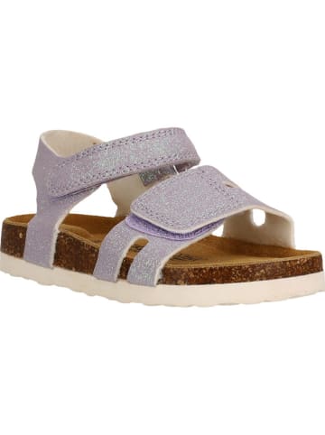 Sandalen in Lila