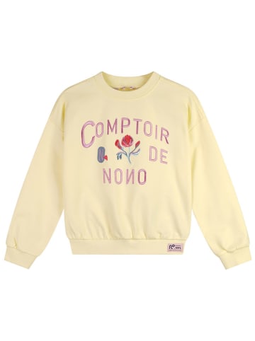Sweatshirt "Konono" in Gelb