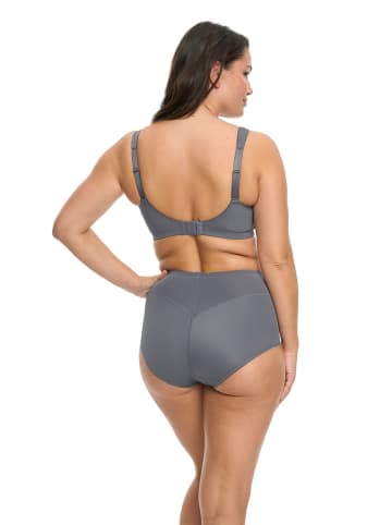 Figi high waist w kolorze szarym