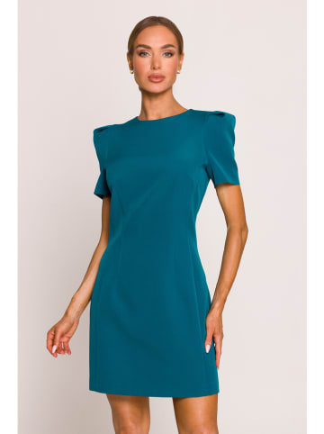 Kleid in Petrol