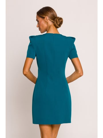 Kleid in Petrol