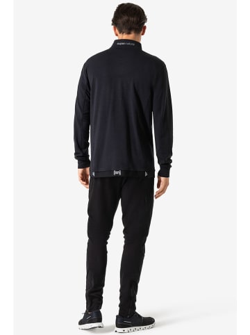 Sweatjacke "Motion" in Schwarz