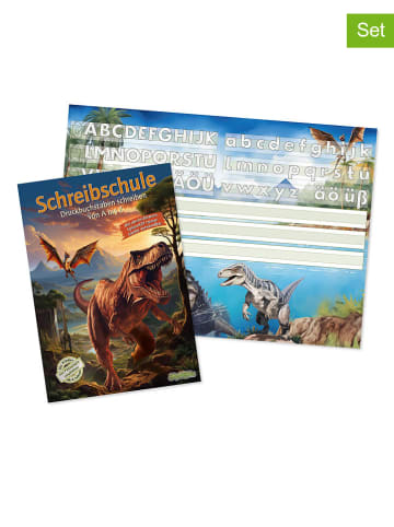 3tlg. Schreib und Rechenschulen-Set "Dino" - ab 3 Jahren