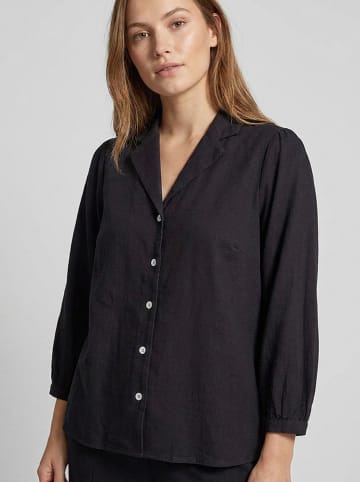 Blouse auberginekleurig
