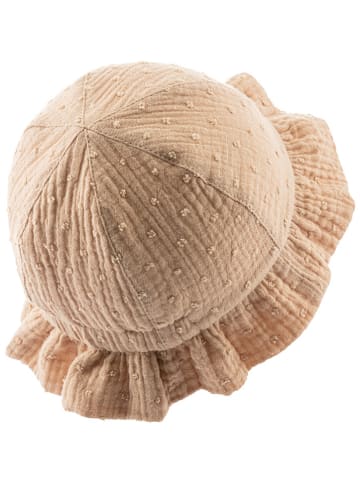 Hut "Punkte" in Beige