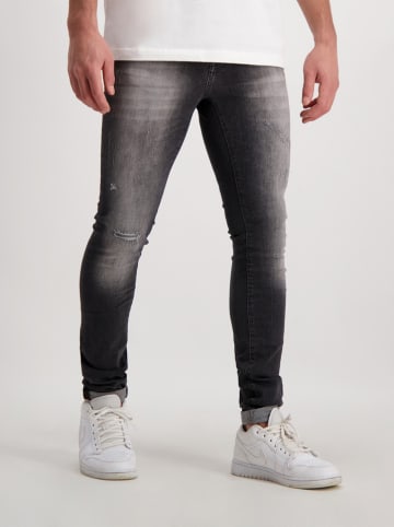 Jeans "Aron" - Skinny fit - in Schwarz