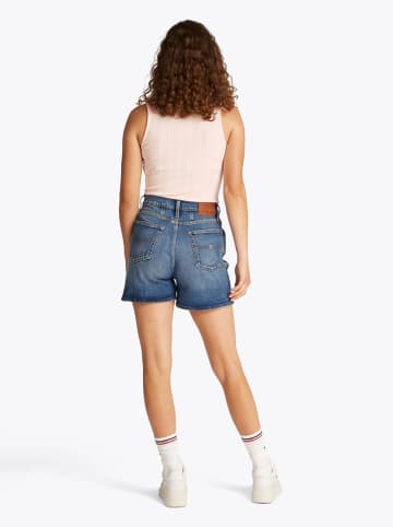 Spijkershort blauw