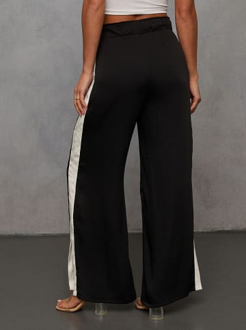 Broek zwart/crème