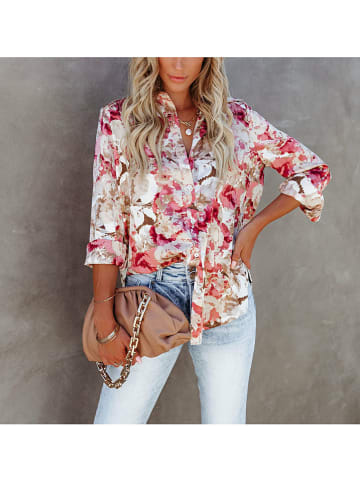 Bluse in Bunt