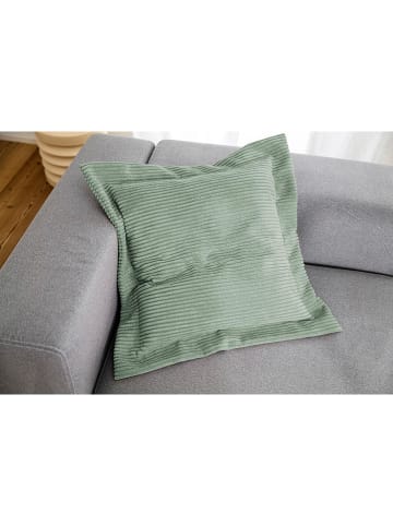 Kissen "Shara" in Salbei - (L)70 x (B)70 cm