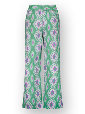 Broek groen/paars