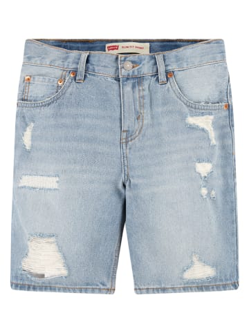 Spijkershort "511" lichtblauw