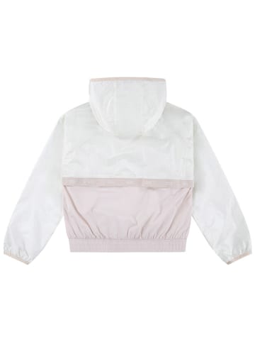Übergangsjacke in Weiß/ Rosa