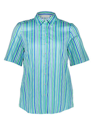 Blouse - regular fit - turquoise/blauw
