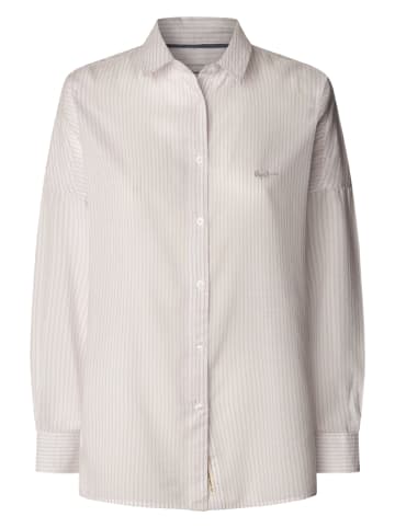 Blouse lila/wit