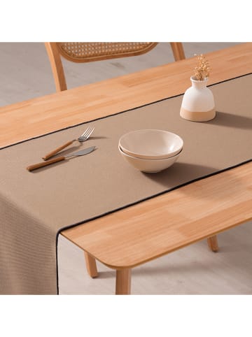 Tischläufer "Liso" in Taupe