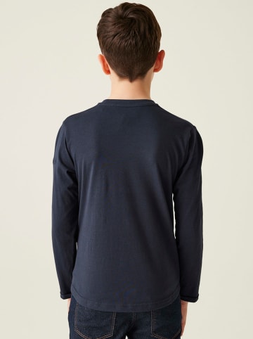 Longsleeve "Wenbie III" donkerblauw