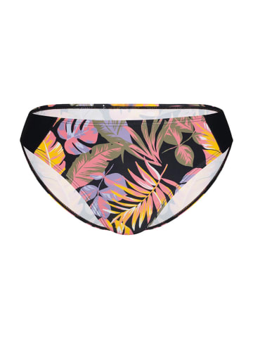Bikini-Hose in Schwarz/ Bunt
