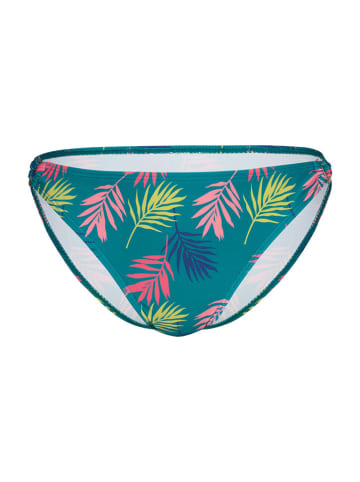 Bikini-Hose in Türkis/ Bunt