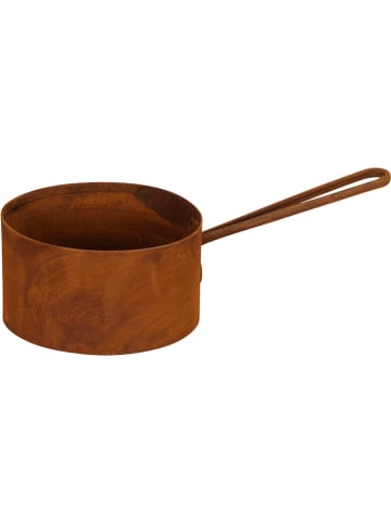 Pflanztopf in Braun - (H)11 x  Ø 20 cm