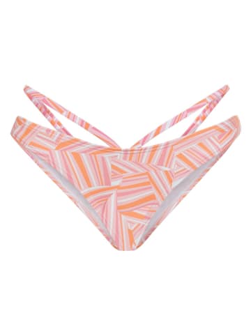 Figi bikini w kolorze jasnoróżowo-pomarańczowym