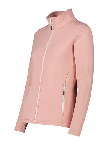 Fleece vest lichtroze