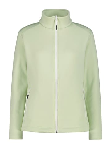 Fleece vest groen