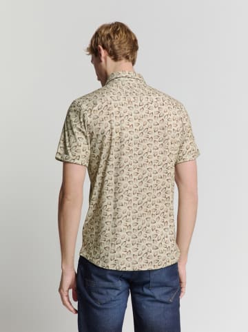 Blouse - regular fit - beige