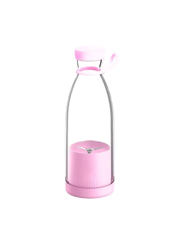 Przenośny blender w kolorze jasnoróżowym - wys. 23 cm