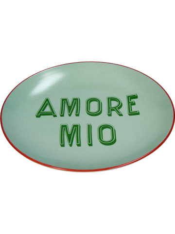 Frühstücksteller ''Amore Mio'' in Mint/ Grün - Ø 20,5 cm
