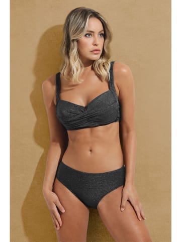 Bikini w kolorze antracytowym