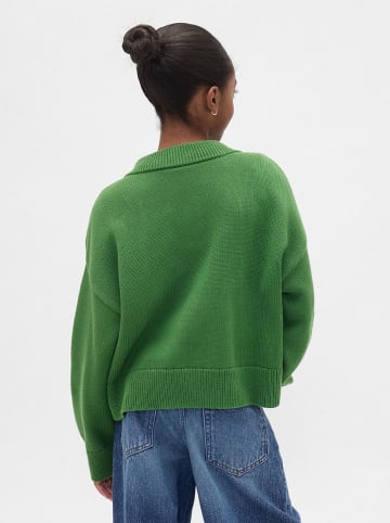 Pullover in Grün