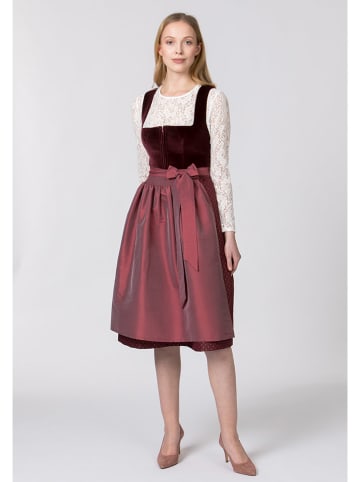 Dirndl "Aurora" in Bordeaux