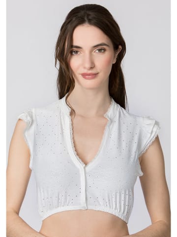 Dirndlbluse "Oriana" in Weiß