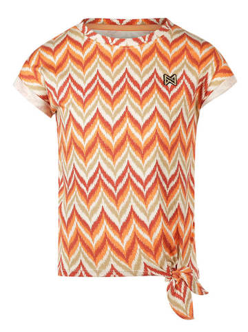 Shirt rood/oranje/beige