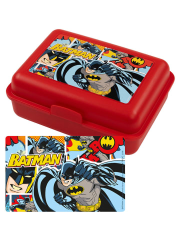 Lunchbox in Rot - (L)17,5 x (B)12,8 x (H)6,9 cm