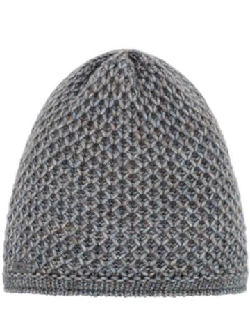 Muts "Tula" grijs/lichtblauw