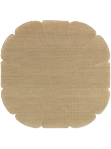 Backfolien-Zuschnitt in Hellbraun - Ø 40 cm