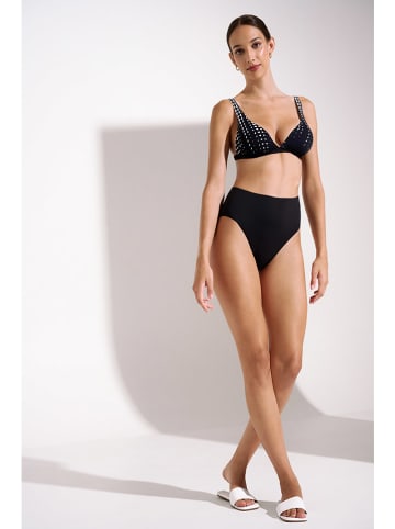 Bikini-Oberteil "Quito" in Schwarz/ Weiß