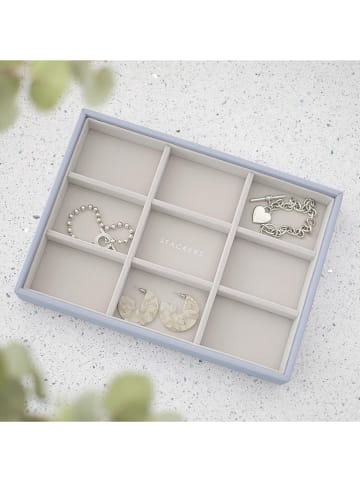 Sieradenkistje paars - (B)28 x (H)18 x (D)3,7 cm