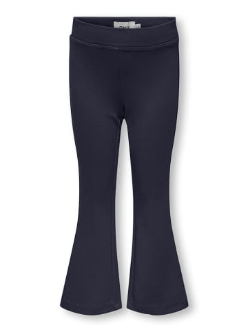 Uitlopende legging "Paige" donkerblauw
